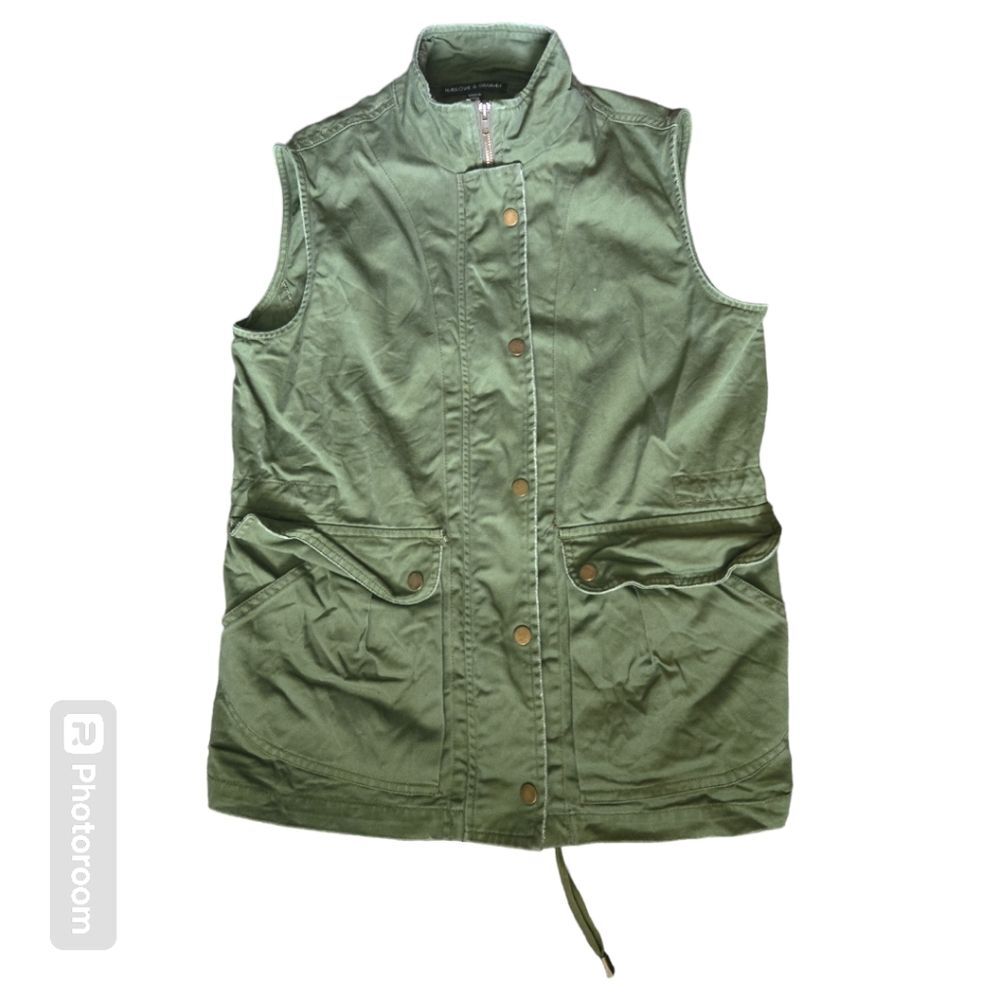 Harlowe & Graham Green Utility Vest - S